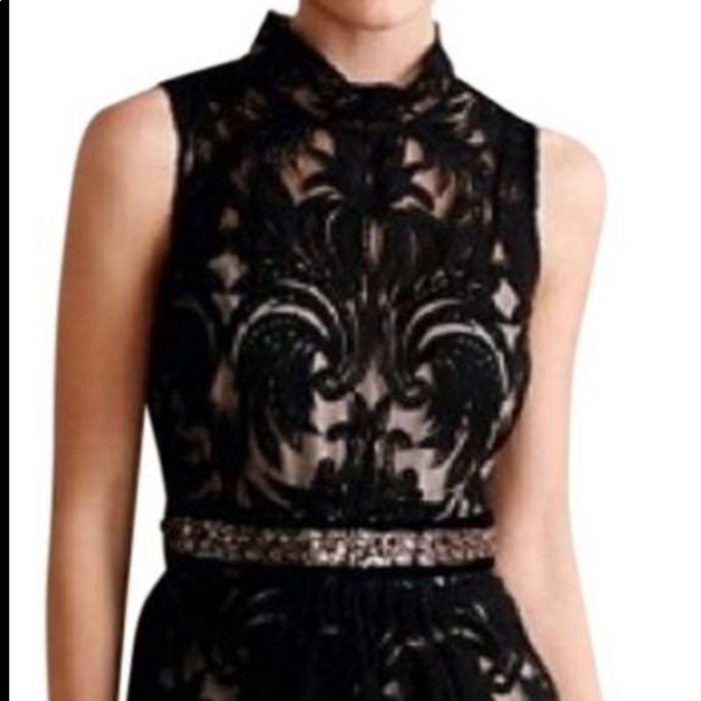 Yoana Baraschi black lace dress - Anthropologie
